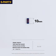 S-PARTS Titanium Alloy Screws for SRAM Road Front Derailleur & eTap Reverse-Thread Adjustment