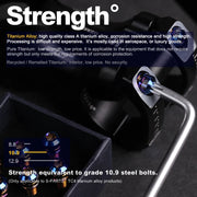 S-PARTS Titanium Alloy Stem Screw Series M5 L18