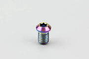 S-PARTS titanium alloy variable speed brake lock wire Mountain road bicycle before and after pressing wire screws