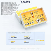 S-PARTS Titanium Bolt Kit for Shimano R7100 / R7120 Mechanical