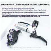 S-PARTS Titanium Bolt Upgrade Kit for SRAM Maven Brakes — CNC Precision — Lightweight — Full Color Options
