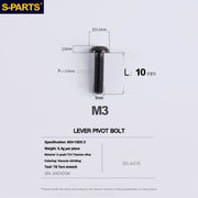 S-PARTS Titanium Bolt Upgrade Kit for SRAM Maven Brakes — CNC Precision — Lightweight — Full Color Options