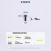 S-PARTS Titanium Bolt Upgrade Kit for SRAM Maven Brakes — CNC Precision — Lightweight — Full Color Options