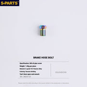 S-PARTS Titanium Bolt Upgrade Kit for SRAM Maven Brakes — CNC Precision — Lightweight — Full Color Options