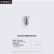 S-PARTS Titanium Bolt Upgrade Kit for SRAM Maven Brakes — CNC Precision — Lightweight — Full Color Options