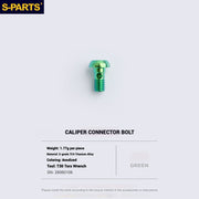 S-PARTS Titanium Bolt Upgrade Kit for SRAM Maven Brakes — CNC Precision — Lightweight — Full Color Options