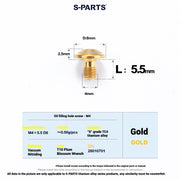 S-PARTS Titanium Bolt Upgrade Kit for SRAM Maven Brakes — CNC Precision — Lightweight — Full Color Options