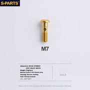 S-PARTS Titanium Brake Caliper Body Bolt Shimano R9120/R8070/M9120/M8100 & SRAM RED/FORCE