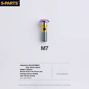 S-PARTS Titanium Brake Caliper Body Bolt Shimano R9120/R8070/M9120/M8100 & SRAM RED/FORCE