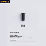 S-PARTS Titanium Brake Caliper Body Bolt Shimano R9120/R8070/M9120/M8100 & SRAM RED/FORCE
