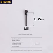 S-PARTS Titanium Brake Pad Pin Retainer for Shimano / SRAM / Magura / Hope Disc Brakes