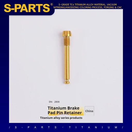 S-PARTS Titanium Brake Pad Pin Retainer Shimano / SRAM / Magura / HOPE Disc Brakes