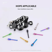 S-PARTS Titanium Brake Pad Pin Retainer Shimano / SRAM / Magura / HOPE Disc Brakes