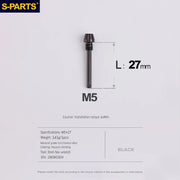 S-PARTS Titanium Brake Pad Pin Retainer Shimano / SRAM / Magura / HOPE Disc Brakes Black