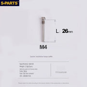 S-PARTS Titanium Brake Pad Pin Retainer Shimano / SRAM / Magura / HOPE Disc Brakes
