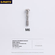 S-PARTS Titanium Caliper Body Bolts for Shimano R9120 / R8070 / M9120 / M8100 & SRAM RED / Force — Lightweight Anodized Brake Mounting Screws