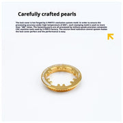 S-PARTS Titanium Cassette Lockring for MTB and Road Bikes for Shimano and SRAM