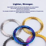 S-PARTS Titanium Center Lock Lockring Campagnolo Bora Ultra WTO / Hyperon / Fulcrum / Shamal