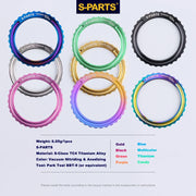 S-PARTS Titanium Center Lock Lockring Campagnolo Bora Ultra WTO / Hyperon / Fulcrum / Shamal