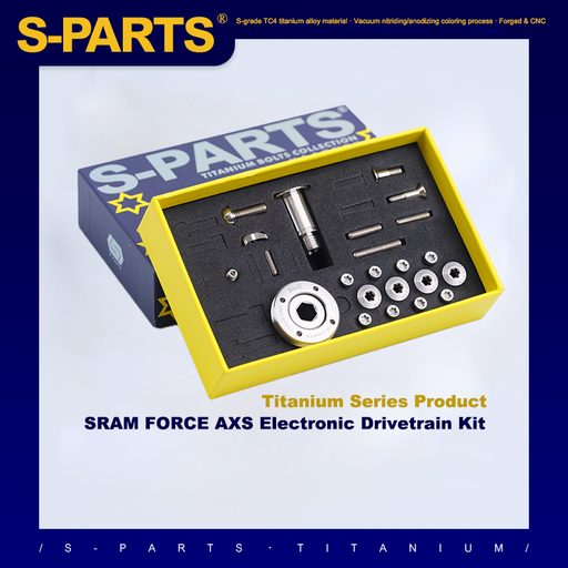 S-PARTS Titanium Derailleur Gear Screws for SRAM FORCE AXS