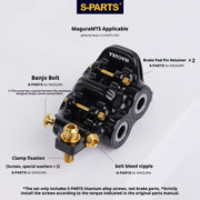 S-PARTS Titanium Disc Brake Screw Kit Magura MT4 / MT5 / MT7 / MT8