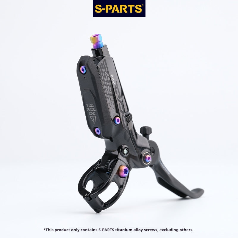 S-PARTS Titanium Disc Brake Screw Set for SRAM CODE RCS / R Series