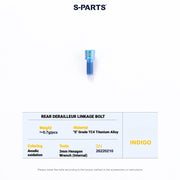 S-PARTS Titanium Drivetrain Bolt Kit for MAGENE QED Electronic Groupset