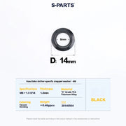 S-PARTS Titanium Drivetrain Bolt Kit for MAGENE QED Electronic Groupset