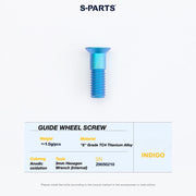 S-PARTS Titanium Drivetrain Bolt Kit for MAGENE QED Electronic Groupset