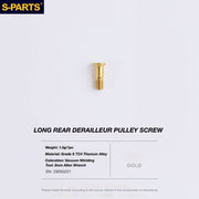 S-PARTS Titanium Drivetrain Bolt Kit for MAGENE QED Electronic Groupset