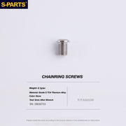 S-PARTS Titanium Drivetrain Bolt Kit for MAGENE QED Electronic Groupset
