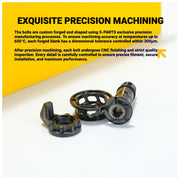 S-PARTS Titanium Drivetrain Bolt Kit for Shimano M8250 / M9250 MTB Di2 Groupset