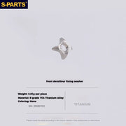 S-PARTS Titanium Drivetrain Hardware Upgrade Kit for SRAM RED AXS E1