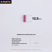 S-PARTS Titanium Drivetrain Hardware Upgrade Kit for SRAM RED AXS E1