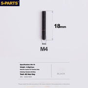 S-PARTS Titanium Drivetrain Hardware Upgrade Kit for SRAM RED AXS E1