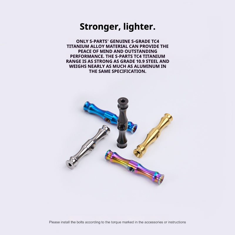 S-PARTS Titanium Leveling Seatpost Cradle — M5 — Thomson / FSA / WCS / EC70 / XXX / PRO
