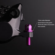 S-PARTS Titanium M6 Step Washer for Hydraulic Disc Brakes — Shimano / SRAM / Magura / Avid / Trickstuff / XT / SLX / XTR / Guide / Code