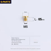 S-PARTS Titanium Oil Port Screws Shimano SRAM TRP