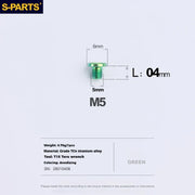 S-PARTS Titanium Oil Port Screws Shimano SRAM TRP