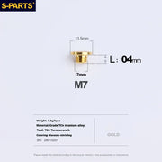 S-PARTS Titanium Oil Port Screws Shimano SRAM TRP