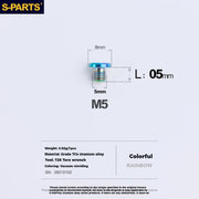 S-PARTS Titanium Oil Port Screws Shimano SRAM TRP