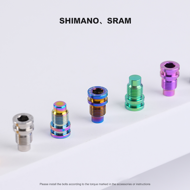 S-PARTS Titanium Rear Derailleur Pivot Screw for Shimano DA9270 / R8150 / R7100 & SRAM Road Bikes