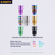 S-PARTS Titanium Rear Derailleur Pivot Screw for Shimano DA9270 / R8150 / R7100 & SRAM Road Bikes