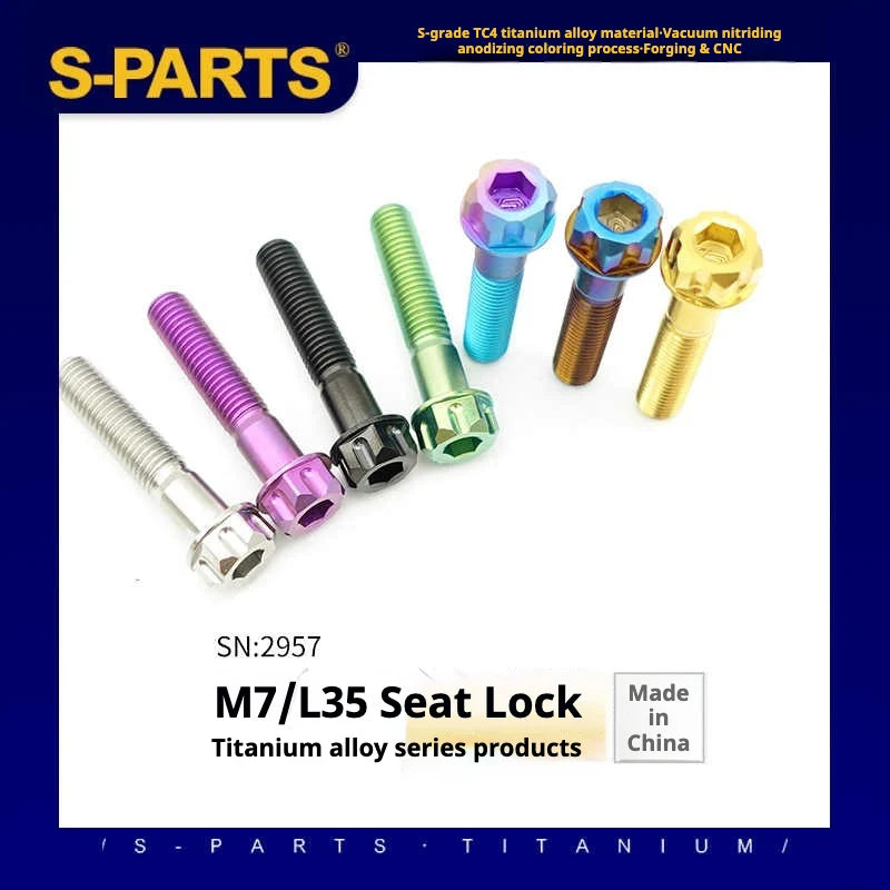 S-PARTS Titanium Saddle Locking Bolt Set Giant TCR Propel