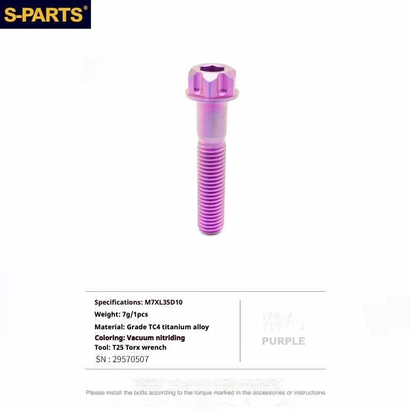 S-PARTS Titanium Saddle Locking Bolt Set Giant TCR Propel