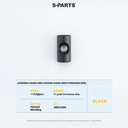 S-PARTS Titanium Screws to fit SRM PM9 Titanium Crank Covers for drive and non-drive sides.