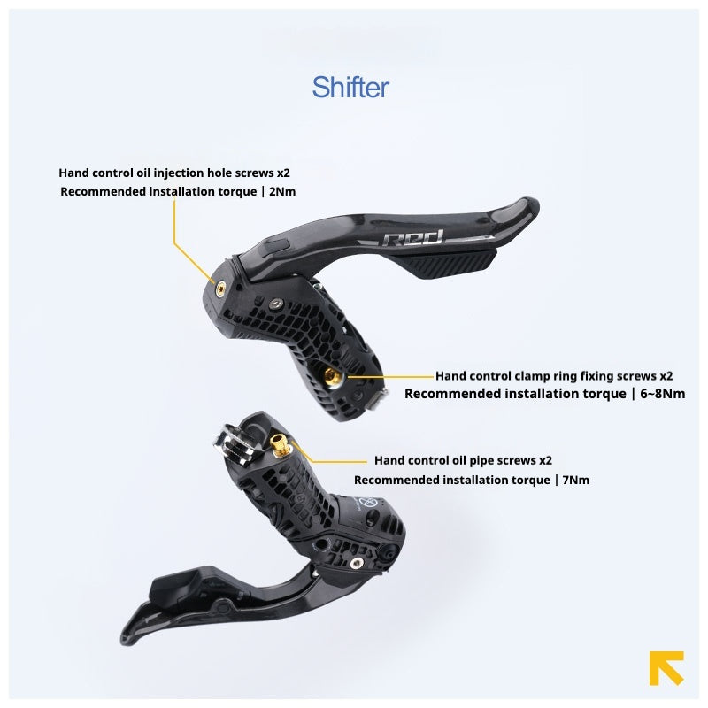 S-PARTS Titanium Drivetrain Hardware for SRAM RED AXS E1 Compatible