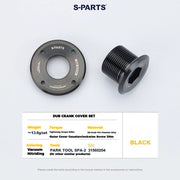 S-PARTS Titanium Drivetrain Hardware for SRAM RED AXS E1 Compatible