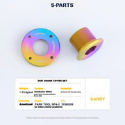 S-PARTS Titanium Drivetrain Hardware for SRAM RED AXS E1 Compatible