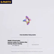 S-PARTS Titanium Drivetrain Hardware for SRAM RED AXS E1 Compatible